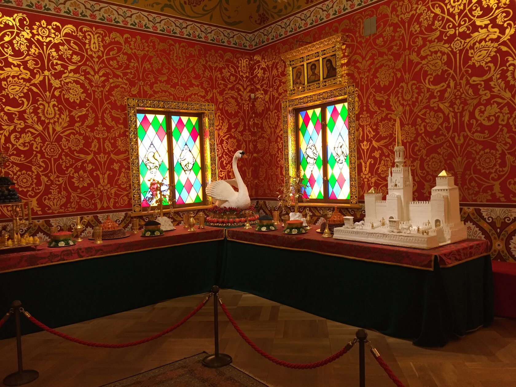 Трапезный зал во Дворце царя